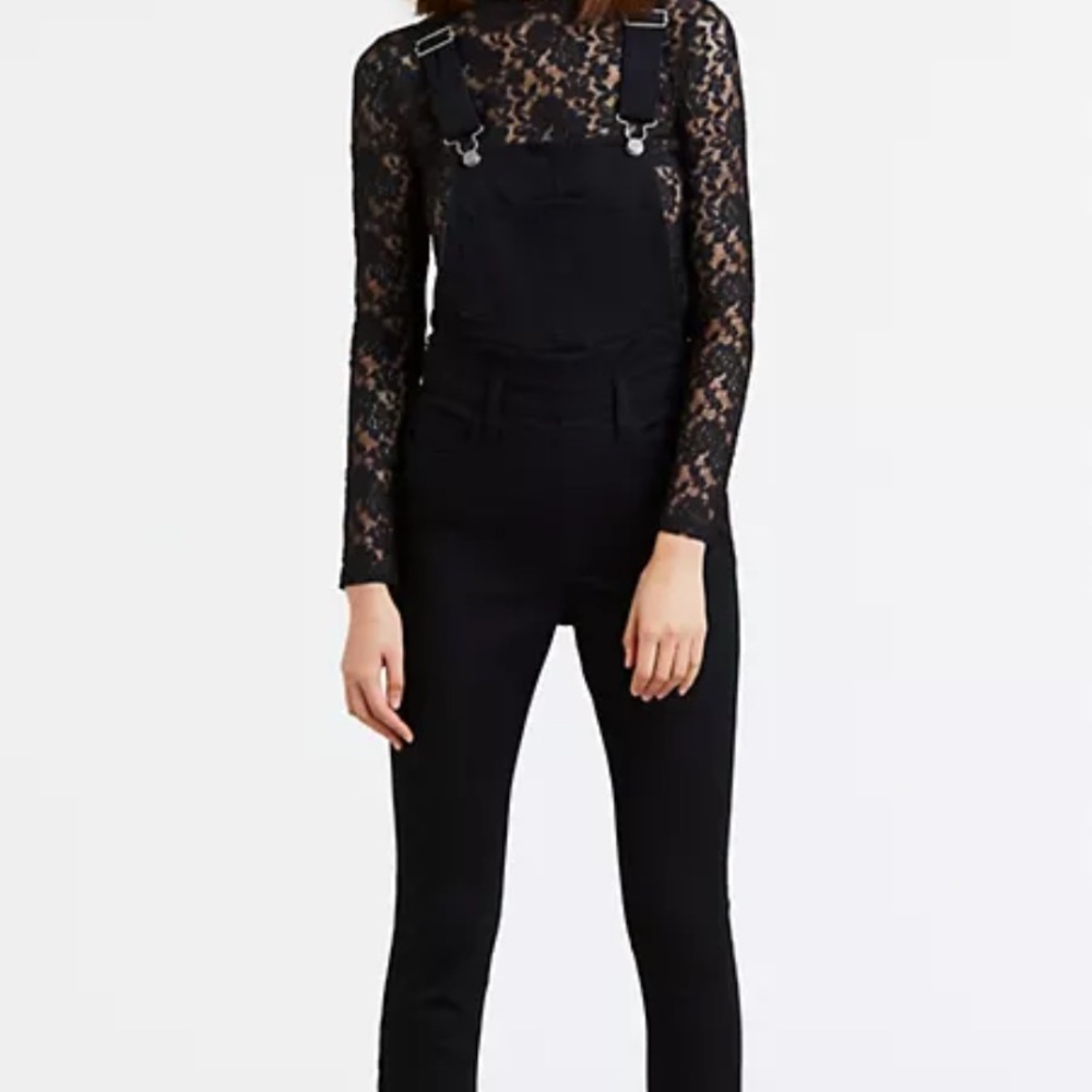 Black Levi Overalls